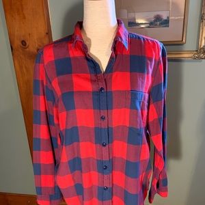 J. Crew Flannel Boy Shirt